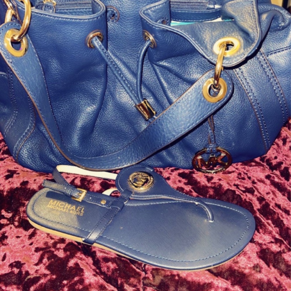 Michael Kors handbag and shoe set